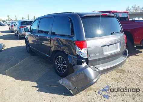 2018 Dodge Grand Caravan Gt из США, поврежденный, VIN 2C4RDGEG8JR338778